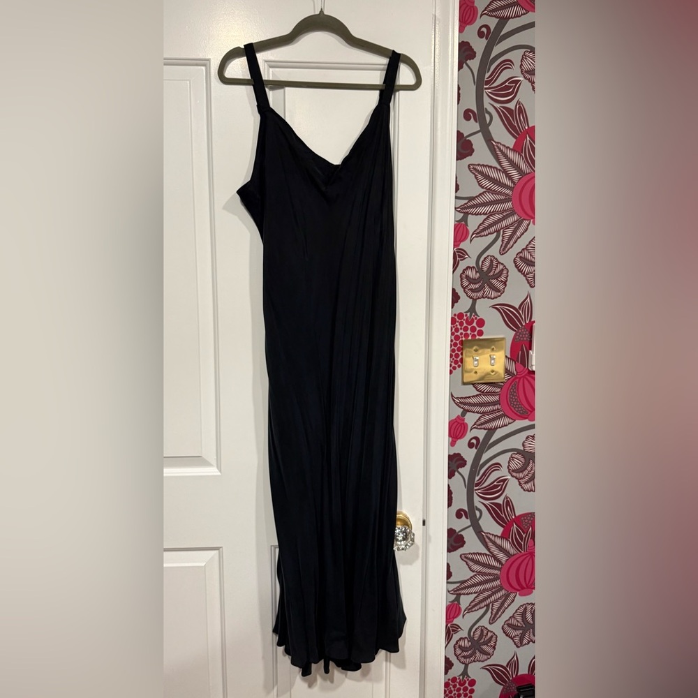 J. Crew Gwyneth Bias cut cupro slipdress